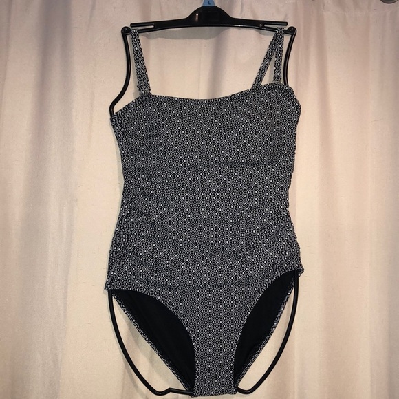 NWT DKNY One Piece Swimsuit Large